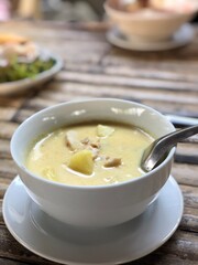 Yellow curry with pineapple, ‎Amphoe Ko Pha-ngan, Nakhon Si Thammarat, Thailand