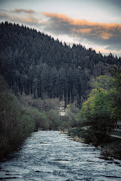 mountain river in the mountains