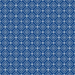 Thai pattern fabric painting