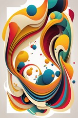 The Beauty of a Rainbow - Colorful Background .Generative AI