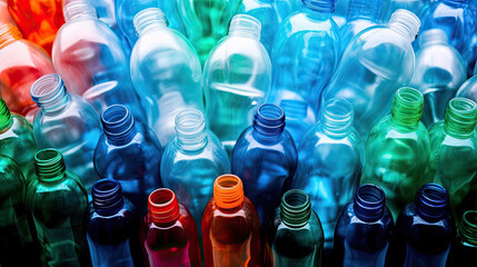 plastic bottles recycle waste management environment with Generative AI Technology