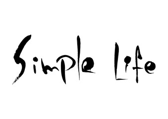 simplelife 筆文字1