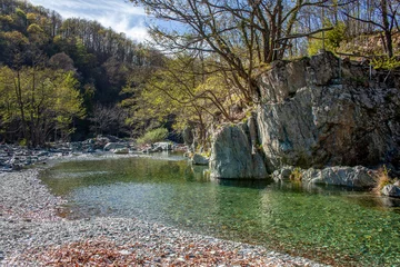 Foto auf Glas Orba fiume dalle acque limpide e fresche © spinetta