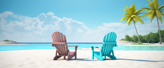 Chairs on the beach