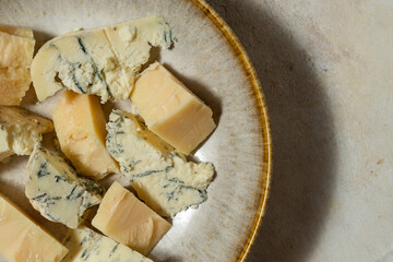 Ukrainian parmesan cheese and dorblyu