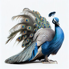 peafowl created witch Generative AI technology
