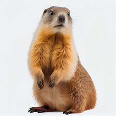 large ground squirrel known for burrows