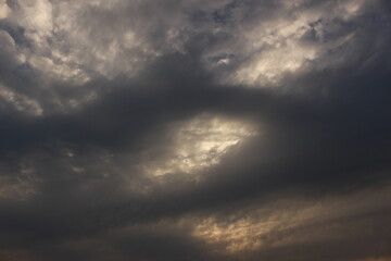 Obraz premium 青空 空 雲 背景 背景素材