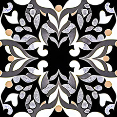 symmetrical surreal digital illustration using Generative AI1