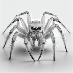 arachnid known for spinning webs and having eight legs