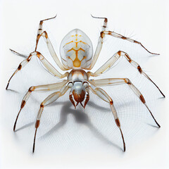 arachnid known for spinning webs and having eight legs