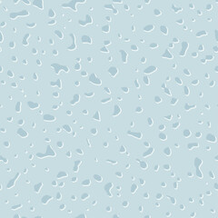 Light Blue Raindrops Textured Pattern