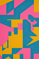 symmetrical surreal digital illustration using Generative AI1