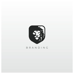 Lion Supreme Dominate Superior Logo