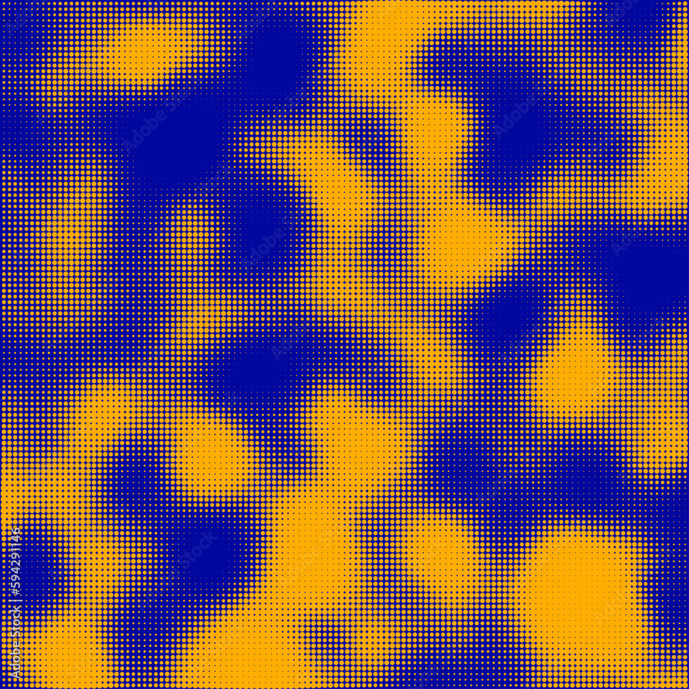 Aufkleber abstract gradient halftone dots background. vector illustration