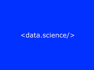 Data science