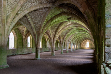 Fototapeta premium Fountains Abbey - Yorkshire - United Kingdom