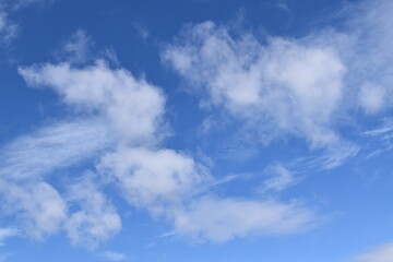 Fototapeta premium A spring sky, Sainte-Apolline, Québec, Canada