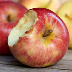 Tasty and beautiful apples. A photo of tasty and beautiful apples.