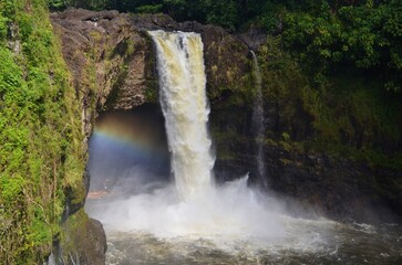 Fototapeta na wymiar Rainbowfalls