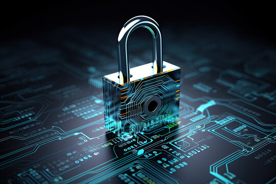 cyber security, padlock