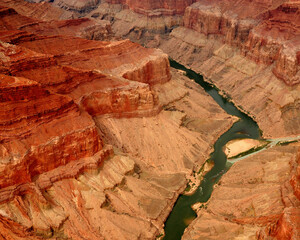 Aerial View Grand Canyon Arizona