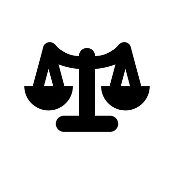 Design symbol icon law firm vector art