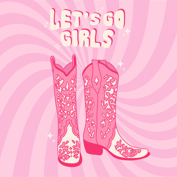 Pink Cowgirl Boots Images – Browse 1,183 Stock Photos, Vectors, and Video |  Adobe Stock
