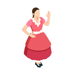 Isometric Folk Dancer