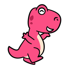 Cute Dinosaur Illustration 29