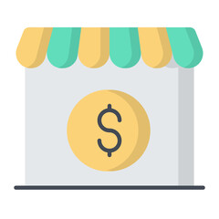 Store Flat Icon