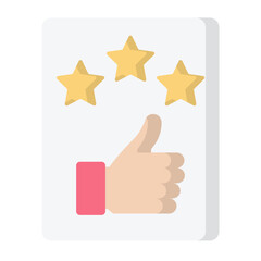 Testimonial Flat Icon