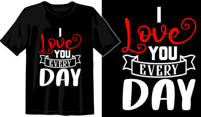 Matching Couple Custom Typography T shirt Designs Vector