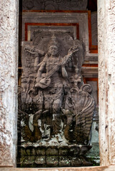 Pura Taman Saraswati known as the Ubud water palace, Indonesia, Bali, Ubud