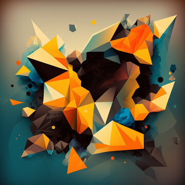 Polygon Abstract Background