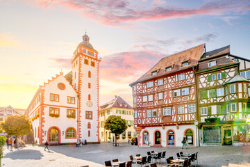 Altstadt, Mosbach, Deutschland 