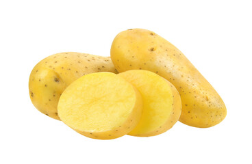 potato isolated on transparent png