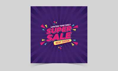 flash sale discount banner template promotion posts. sale banner template design. web banner for mega sale promotion discount sale banner. end of season special offer banner