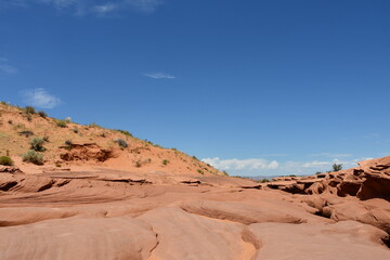 Fototapeta na wymiar Navajo land - Antelope canyon - Arizona