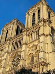 cathedral towers in Paris
