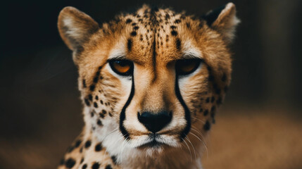 Obraz premium portrait of a cheetah