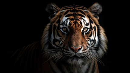Fototapeta na wymiar white tiger portrait