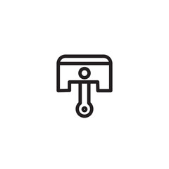Auto Car Mechanic Outline Icon