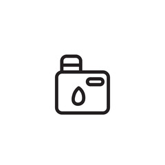 Oil Auto Car Outline Icon