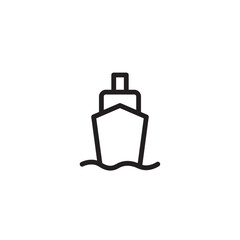 Car Service Transport Outline Icon