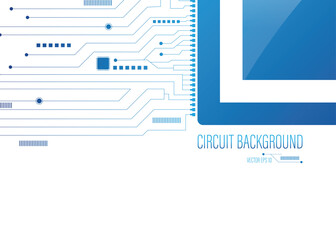 circuit board texture background. Abstract circuit board wallpaper. Digital data industry. Engineering electronic motherboard. Wave flow , vector illustration
