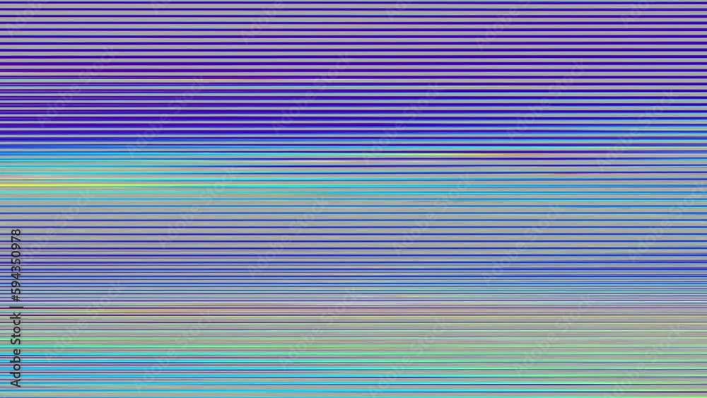 Aufkleber Abstract fast flickering texture with artifacts codec. 4k Looping footage. Imitation of Datamoshing video. Horizontal artifacts like thin lines.