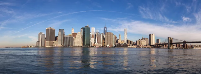 Keuken foto achterwand Verenigde Staten Manhattan Skyline Afternoon