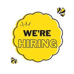 We Are Hiring