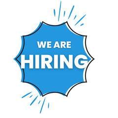 We Are Hiring